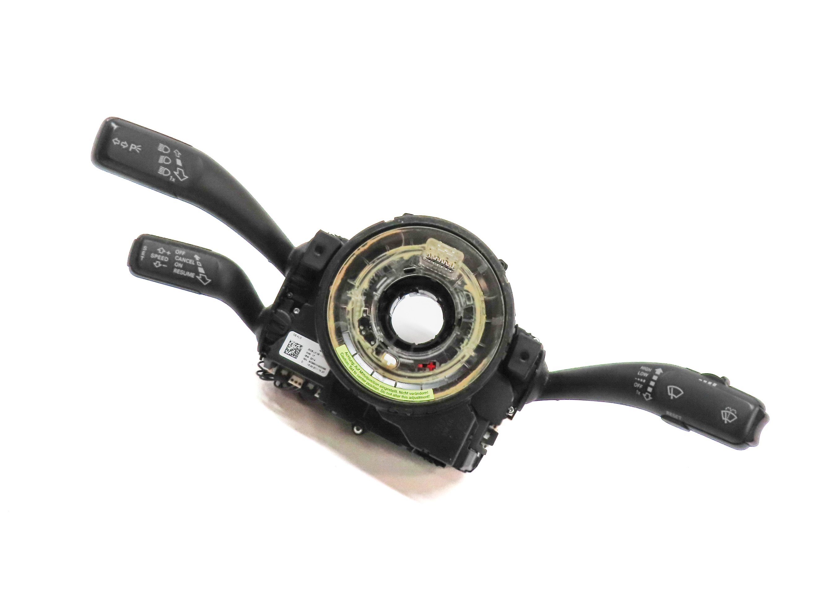 2009-2012 AUDI A4 S4 (B8 8K) STEERING COLUMN COMBINATION SWITCH & CLOCKSPRING — exact item pictured